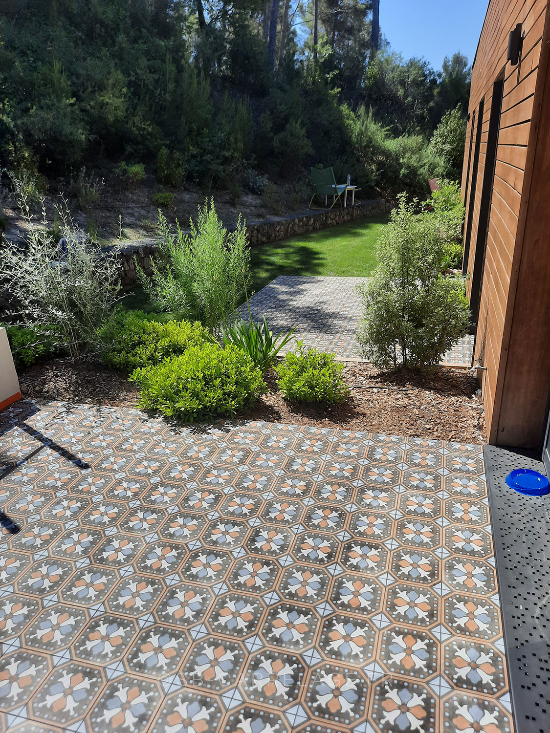 SB CARRELAGE extérieur carreaux ciment