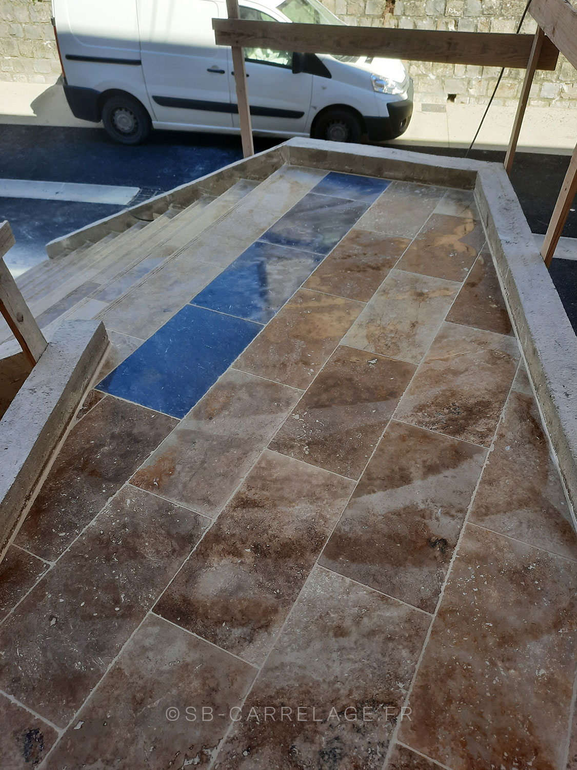 SB CARRELAGE extérieur escalier