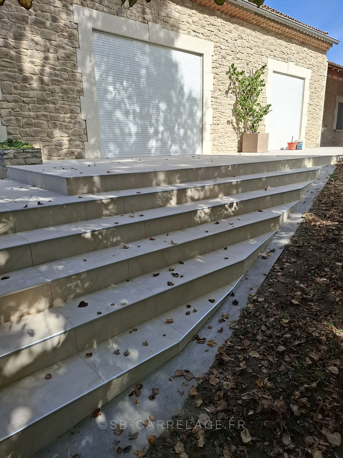 SB CARRELAGE extérieur terrasse escalier