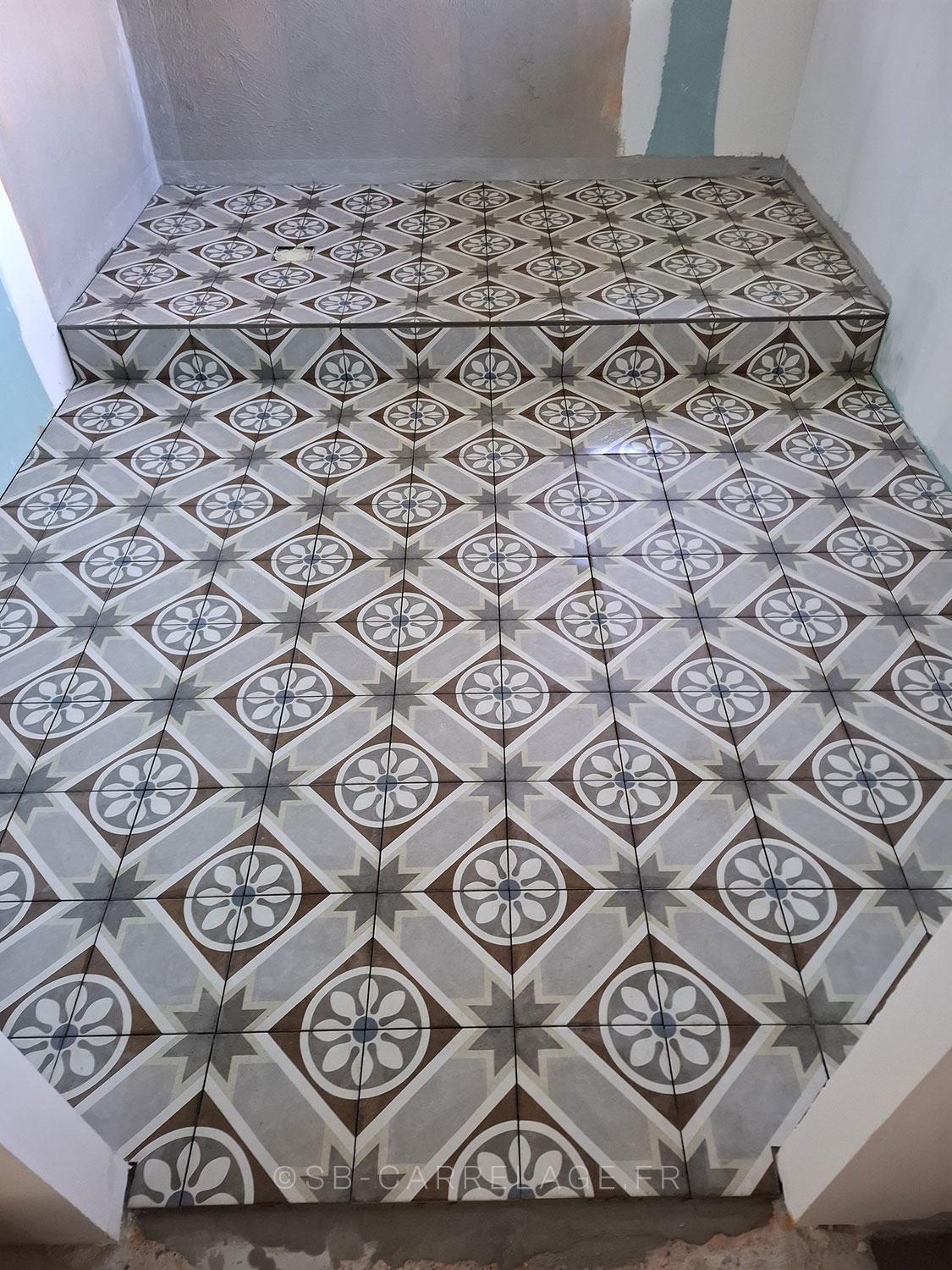 SB CARRELAGE intérieur carreaux ciment