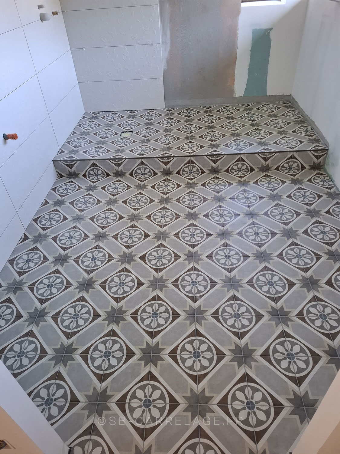 SB CARRELAGE intérieur carreaux ciment