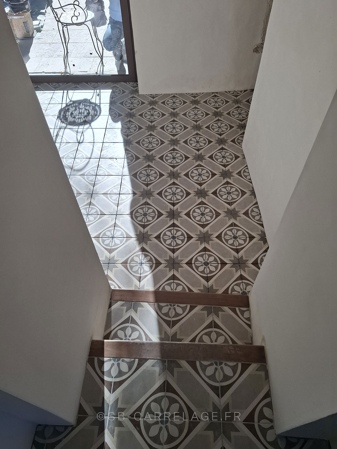 SB CARRELAGE intérieur carreaux ciment