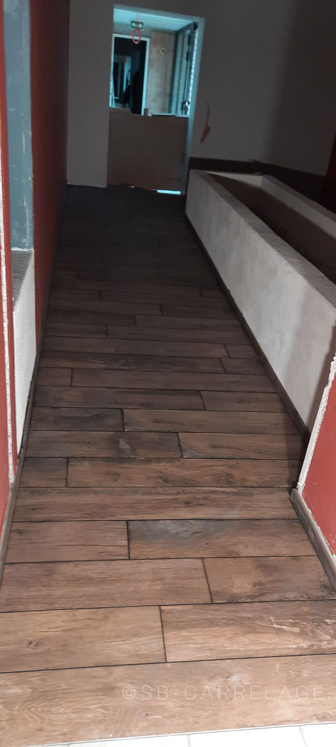 SB CARRELAGE intérieur imitation bois
